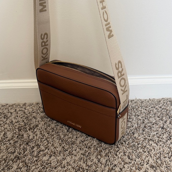 Michael Kors Tan Messenger Bag - Picture 6 of 6